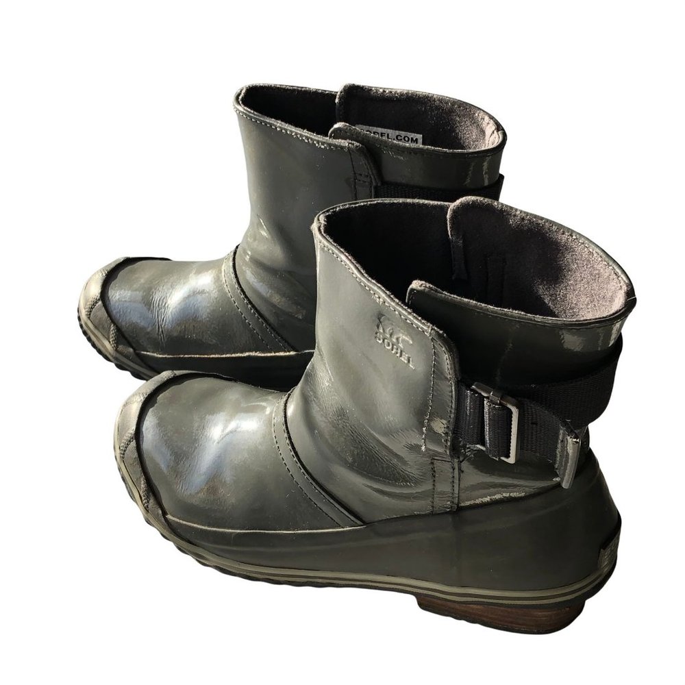 Sorel NL Gray Waterproof Ankle Boot Size 7 - Picture 10 of 13